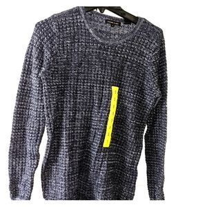 Blue and grey comfy sweater